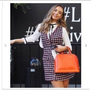 Zara tweed dress bloggers favorite